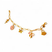 St Lucia Boutique I’m just a girl - charm bracelet 18k gold plated - Shop women's at Charm Avenue