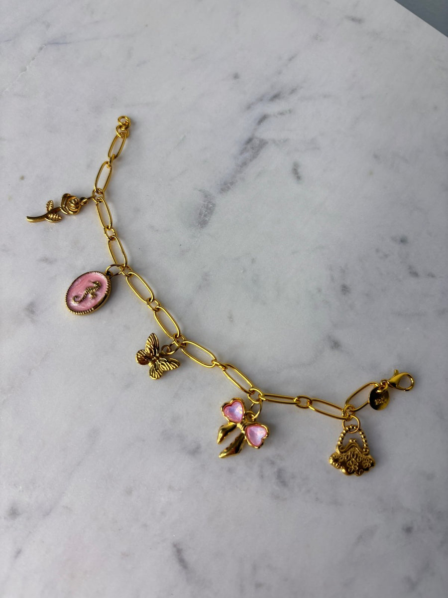 St Lucia Boutique I’m just a girl - charm bracelet - Shop women's at St Lucia Boutique