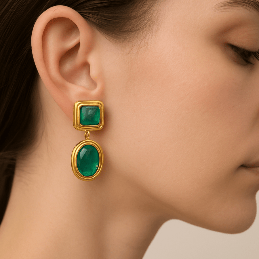 Charm Avenue Juanita earring - 18k gold plated - Shop women's at Charm Avenue