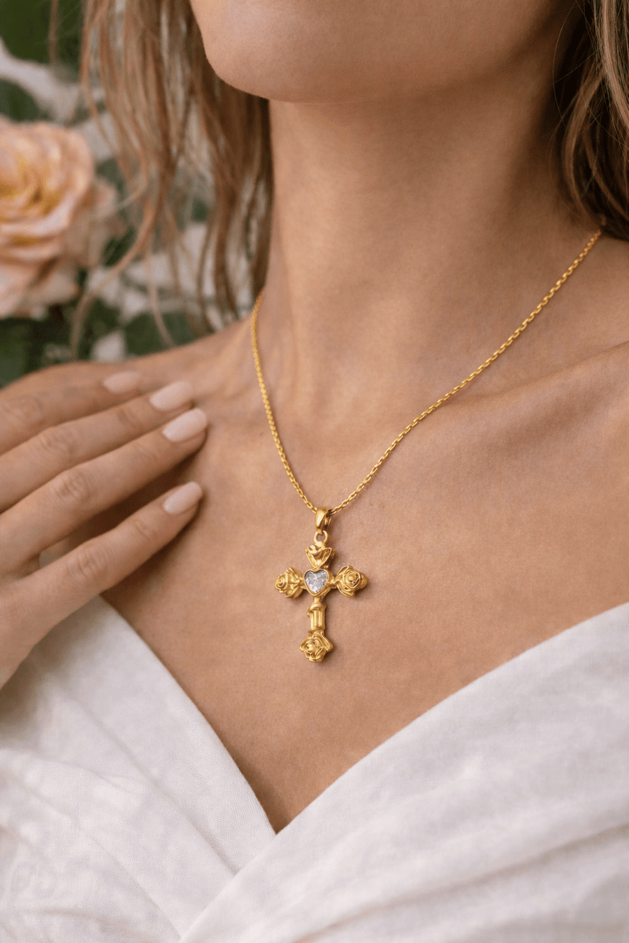 Charm Avenue Juliette necklace - 18k gold plated - Shop women's at Charm Avenue