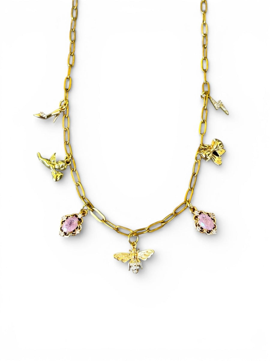 Charm Avenue Jupiter charm necklace - 18k gold plated - Shop women's at Charm Avenue