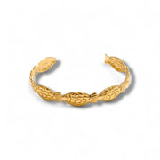 Charm Avenue Karina cuff bracelet - 18k gold plated - Shop women's at Charm Avenue