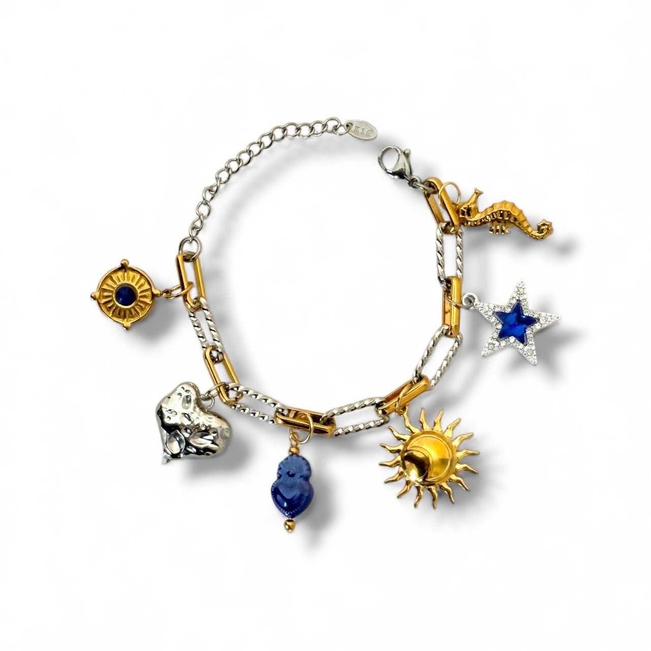 Charm Avenue Kendall charm bracelet - mix metal - Shop women's at Charm Avenue