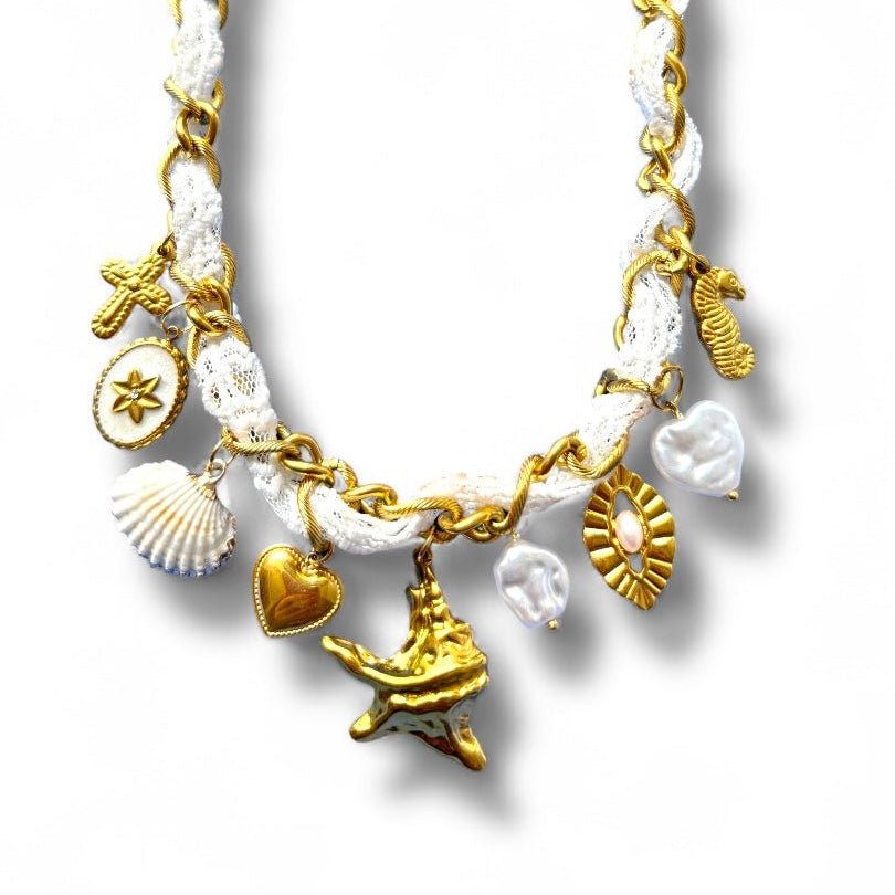 Charm Avenue Lacie charm necklace - 18k gold plated - Shop women's at Charm Avenue