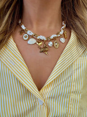 Charm Avenue Lacie charm necklace - 18k gold plated - Shop women's at Charm Avenue