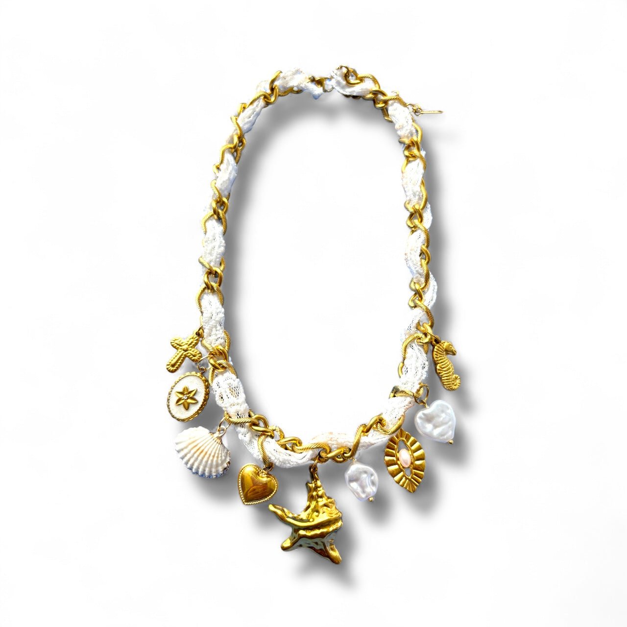 Charm Avenue Lacie charm necklace - 18k gold plated - Shop women's at Charm Avenue