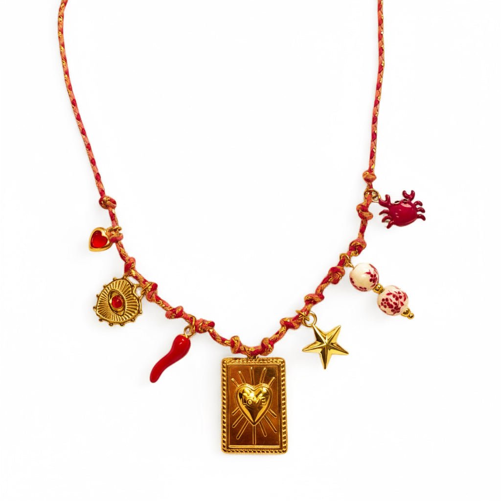 Charm Avenue Lady marmalade - rope charm necklace - Shop women's at Charm Avenue