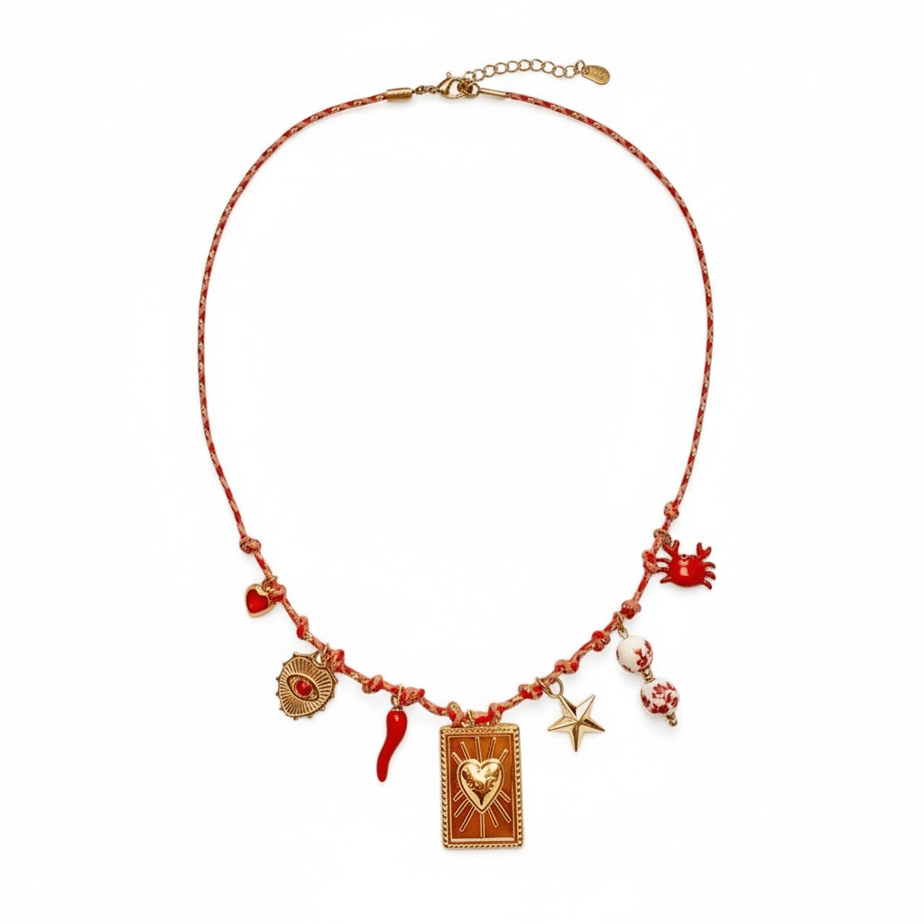 Charm Avenue Lady marmalade - rope charm necklace - Shop women's at Charm Avenue