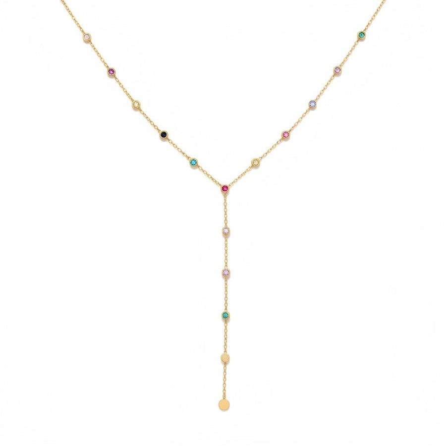 Charm Avenue Lottie necklace - 18k gold plated - Shop women's at Charm Avenue