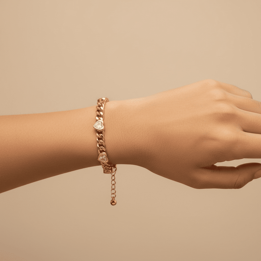 Charm Avenue Love affair bracelet - 18k gold plated - Shop women's at Charm Avenue