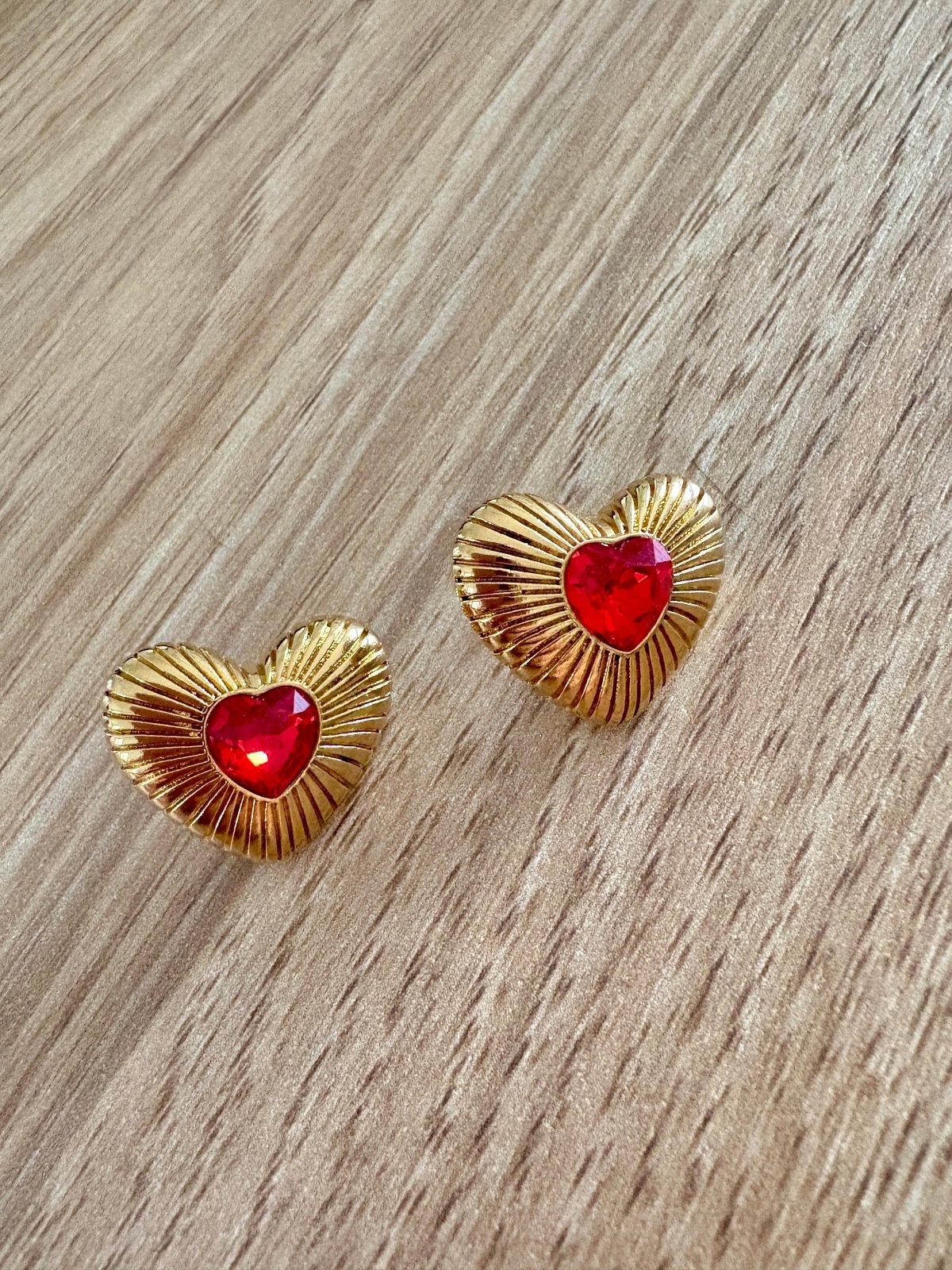 Charm Avenue Lovebug stud earrings - 18k gold plated - Shop women's at Charm Avenue