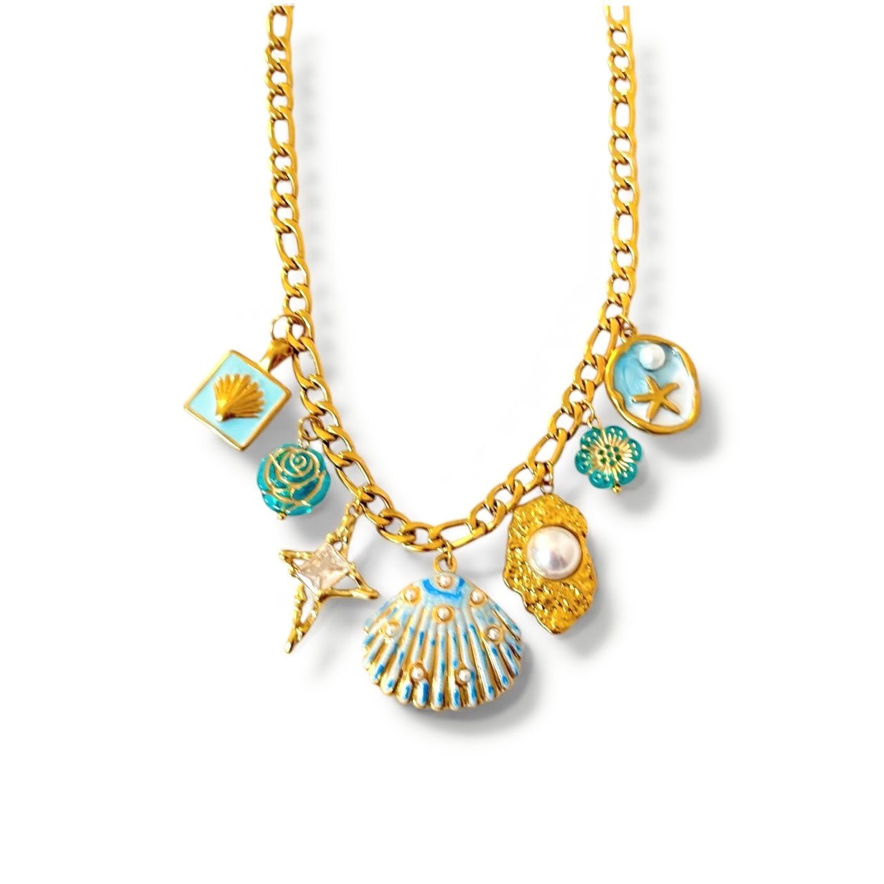 Charm Avenue Mariella charm necklace - 18k gold plated - Shop women's at Charm Avenue