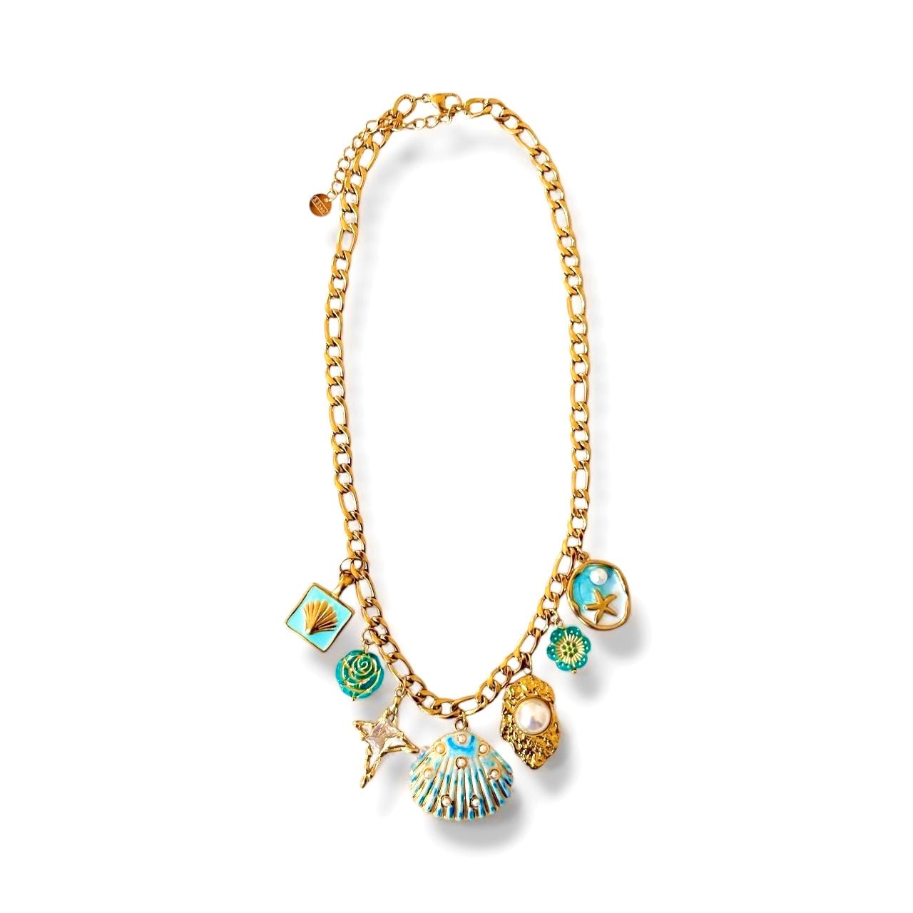 Charm Avenue Mariella charm necklace - 18k gold plated - Shop women's at Charm Avenue