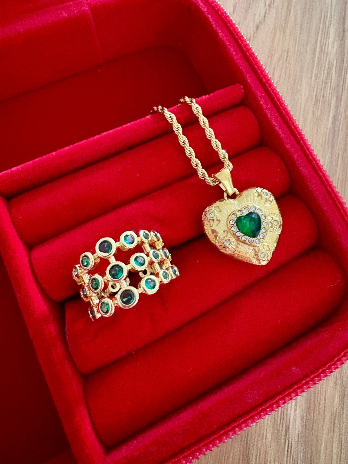 Charm Avenue Matchmaker ring - 18k gold plated - Shop women's at Charm Avenue