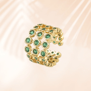 Charm Avenue Matchmaker ring - 18k gold plated - Shop women's at Charm Avenue