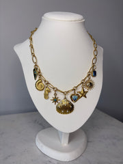 St Lucia Boutique Mel - sea inspired charm necklace - Shop women's at St Lucia Boutique