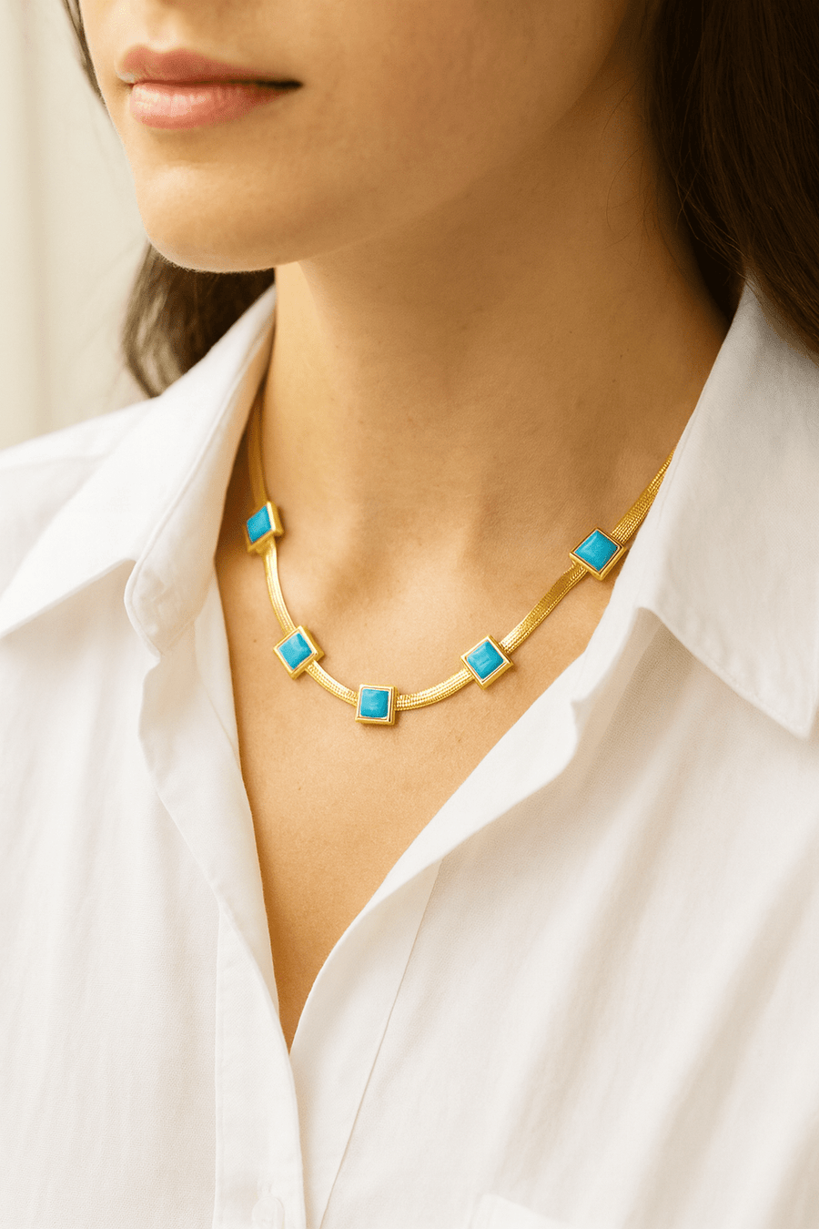 Charm Avenue Neave necklace - 18k gold plated - Shop women's at Charm Avenue