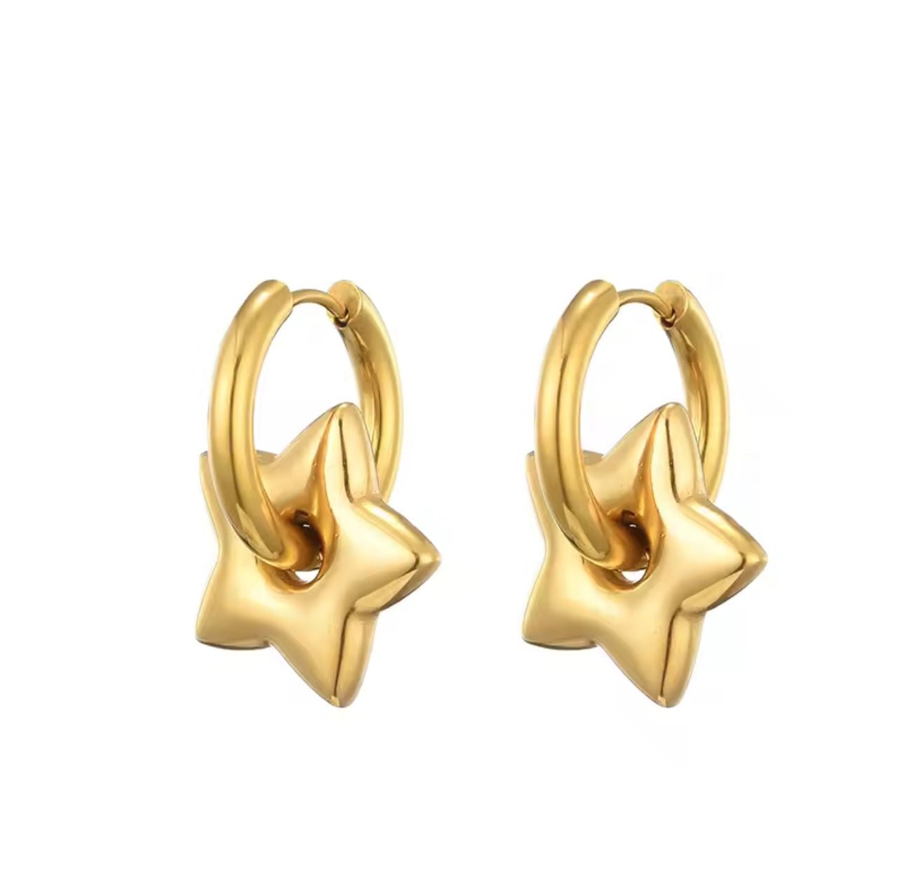 Charm Avenue Neptune earrings - 18k gold plated - Shop women's at Charm Avenue