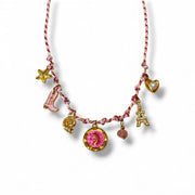 Charm Avenue Parisian girl - rope charm necklace - Shop women's at Charm Avenue
