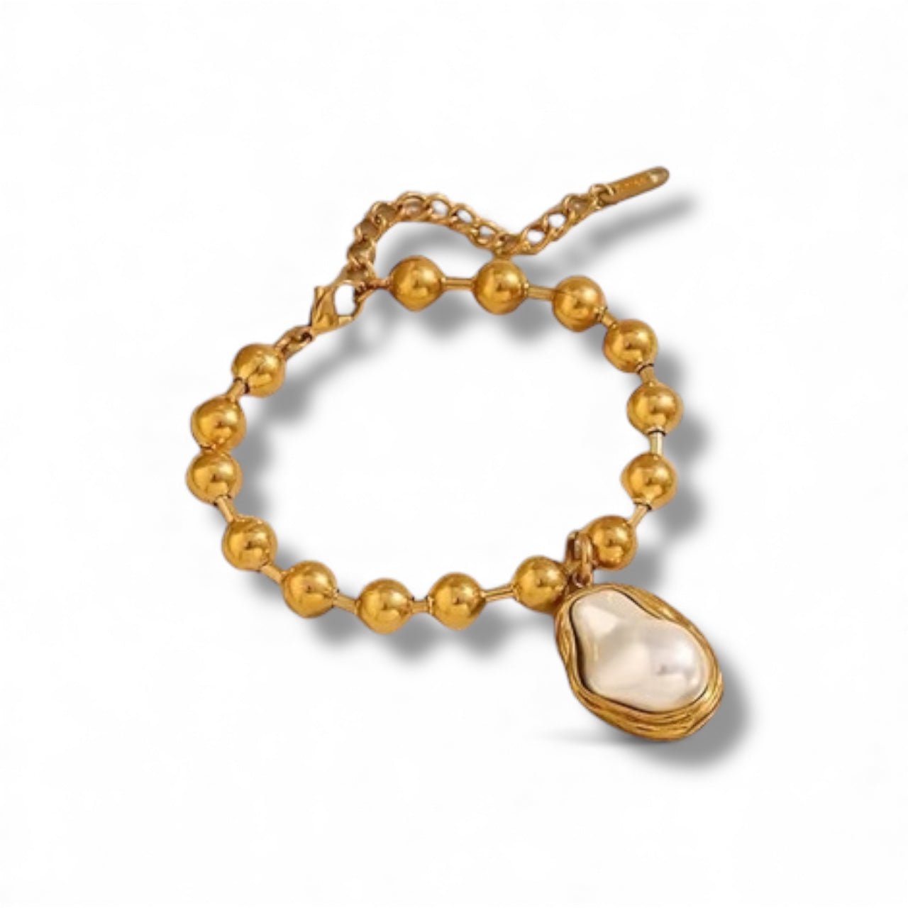 Charm Avenue Pearly bracelet - 18k gold plated - Shop women's at Charm Avenue