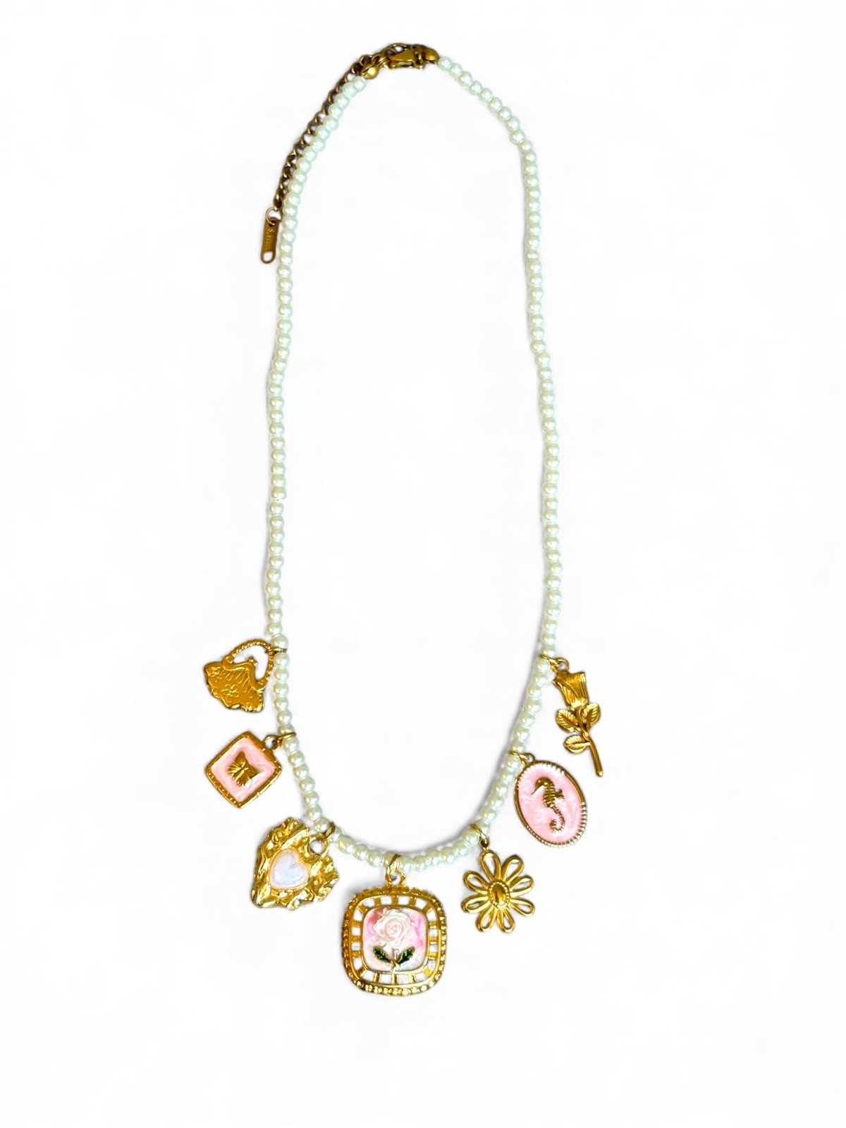 Charm Avenue Petra charm necklace - 18k gold plated - Shop women's at Charm Avenue