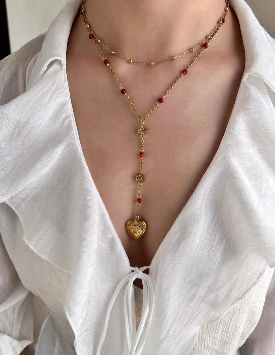 Charm Avenue Peyton necklace - 18k gold plated - Shop women's at Charm Avenue