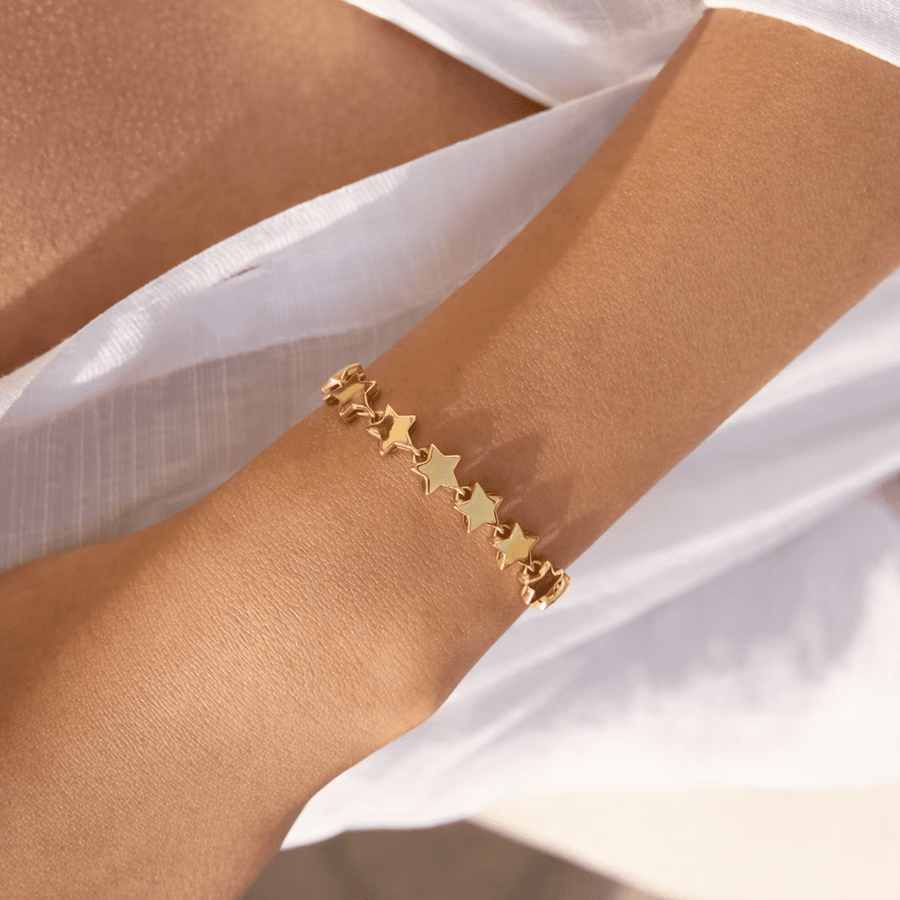 Charm Avenue Pluto bracelet - 18k gold plated - Shop women's at Charm Avenue