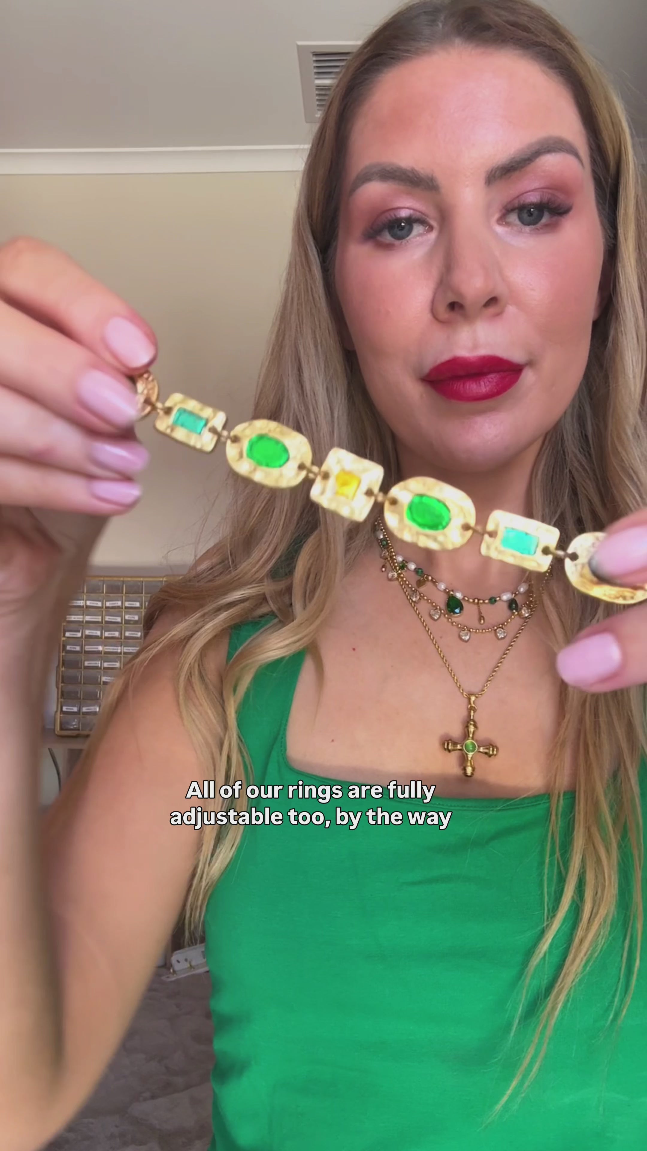 Carter bracelet green