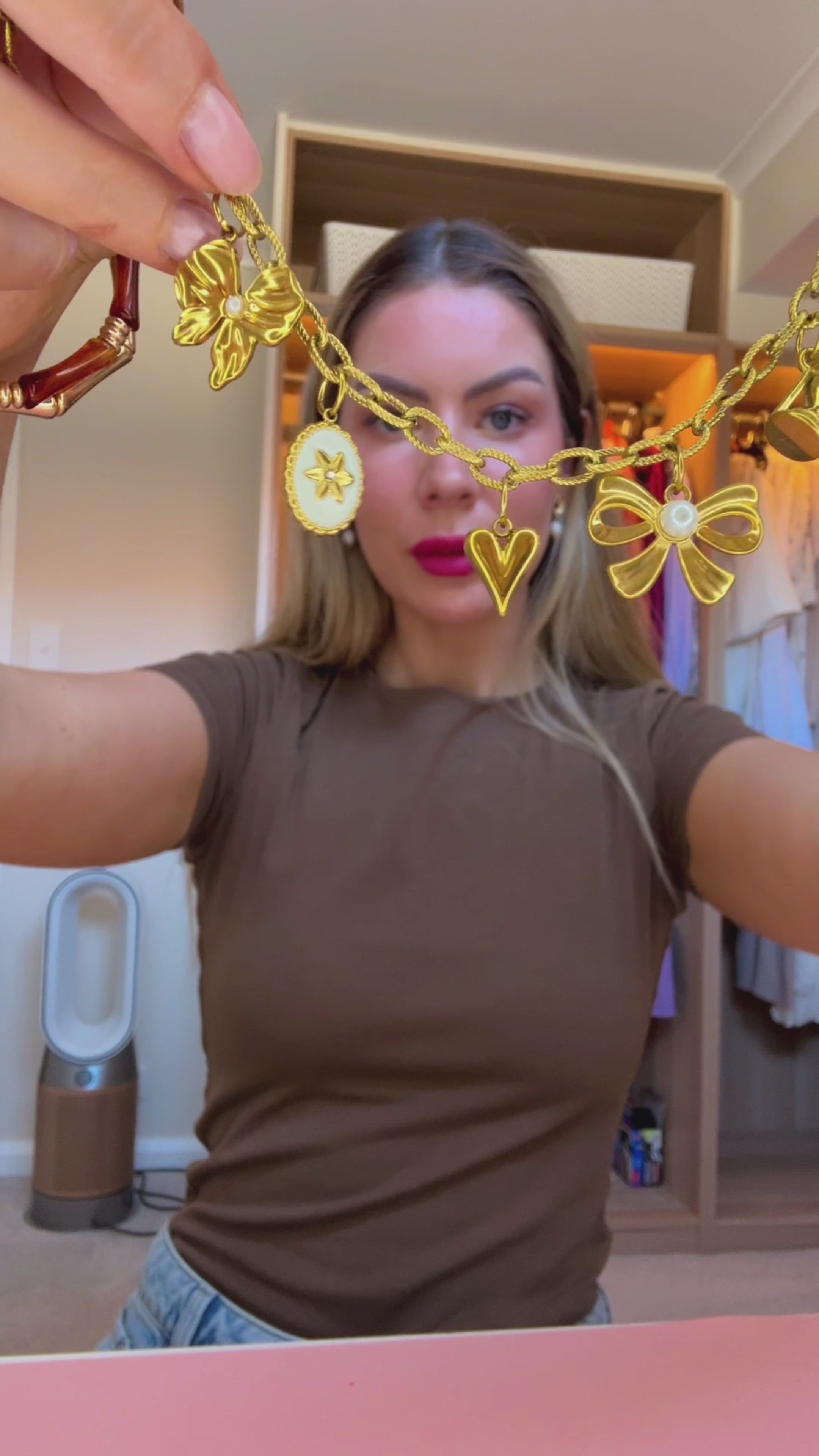 Maddison charm necklace