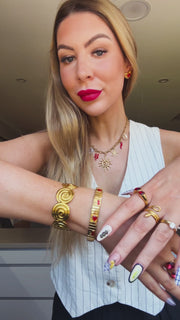 Lovebug stud earrings