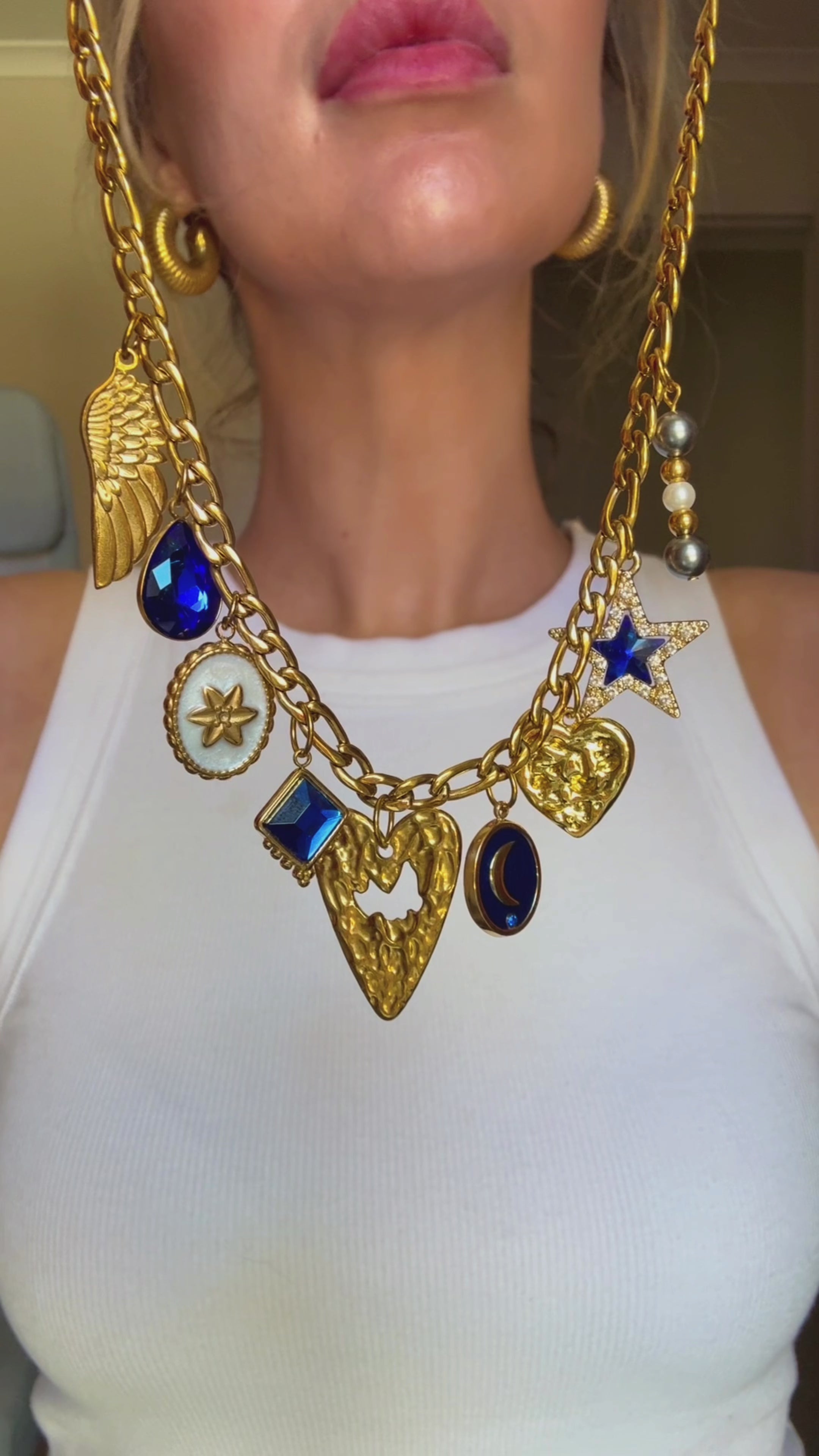 Astrid charm necklace