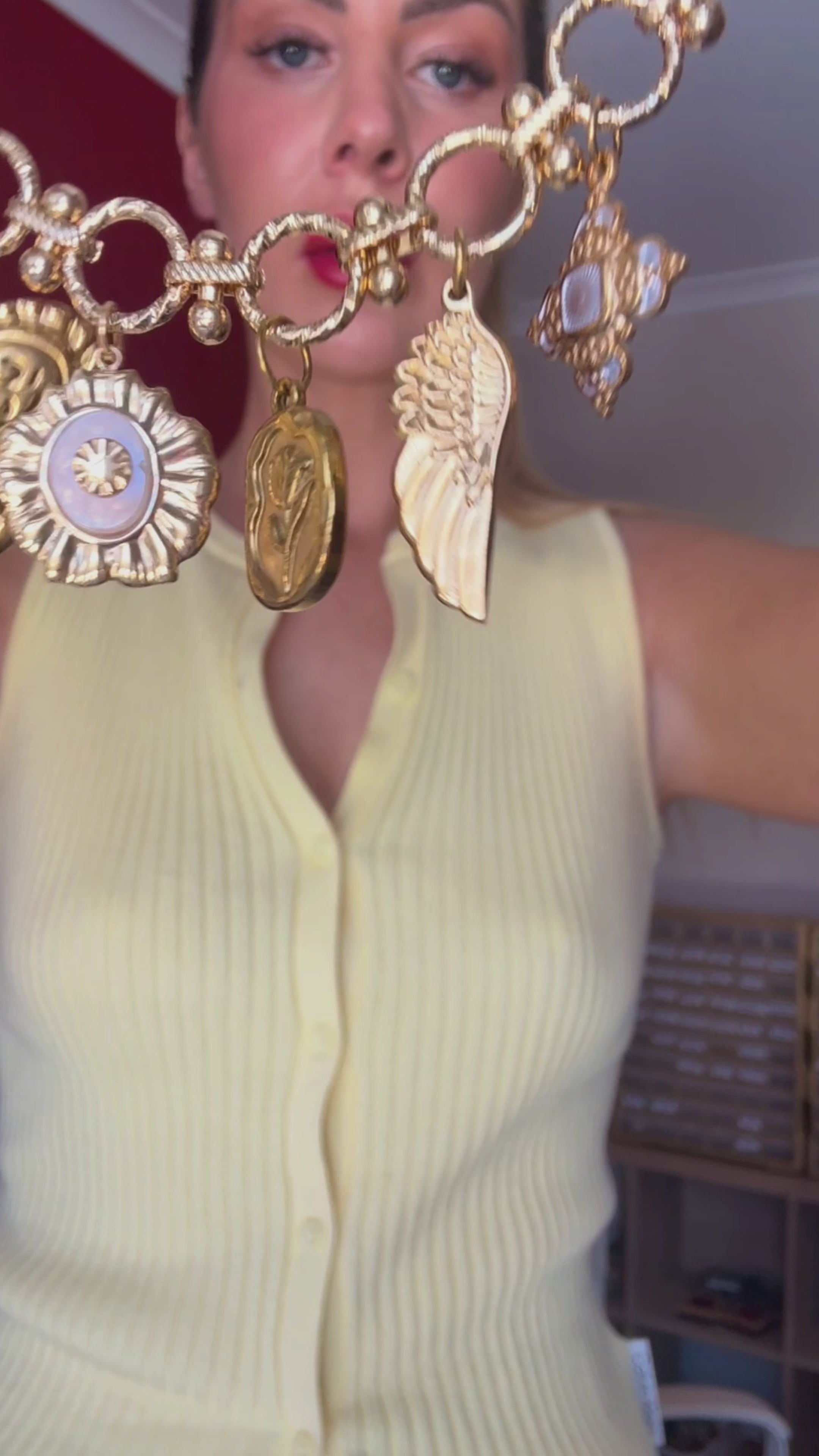 Solanj charm necklace