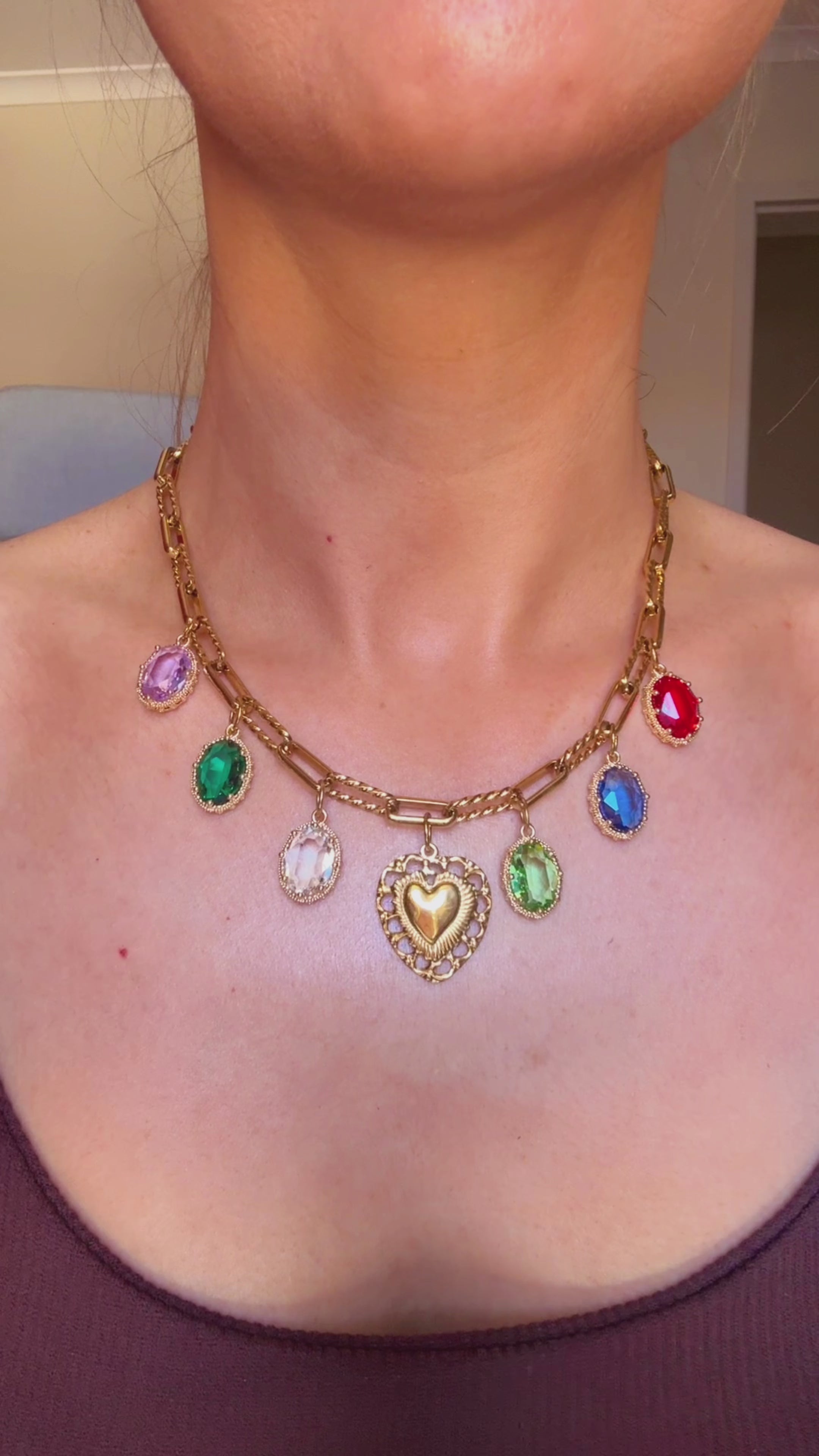 Esmee charm necklace