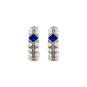 St Lucia Boutique Queenie half hoop earring - silver - Shop women's Accessories at Charm Avenue