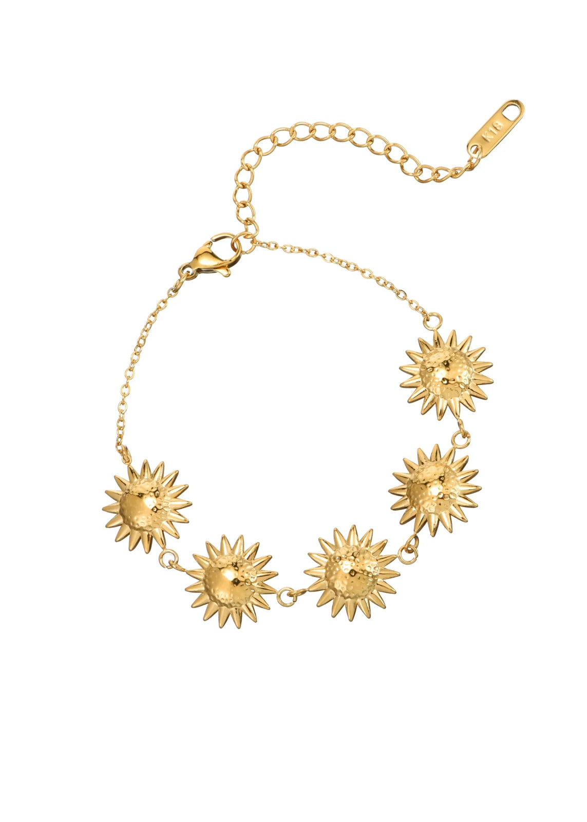 St Lucia Boutique Ray bracelet - 18k gold plated - Shop women's at Charm Avenue