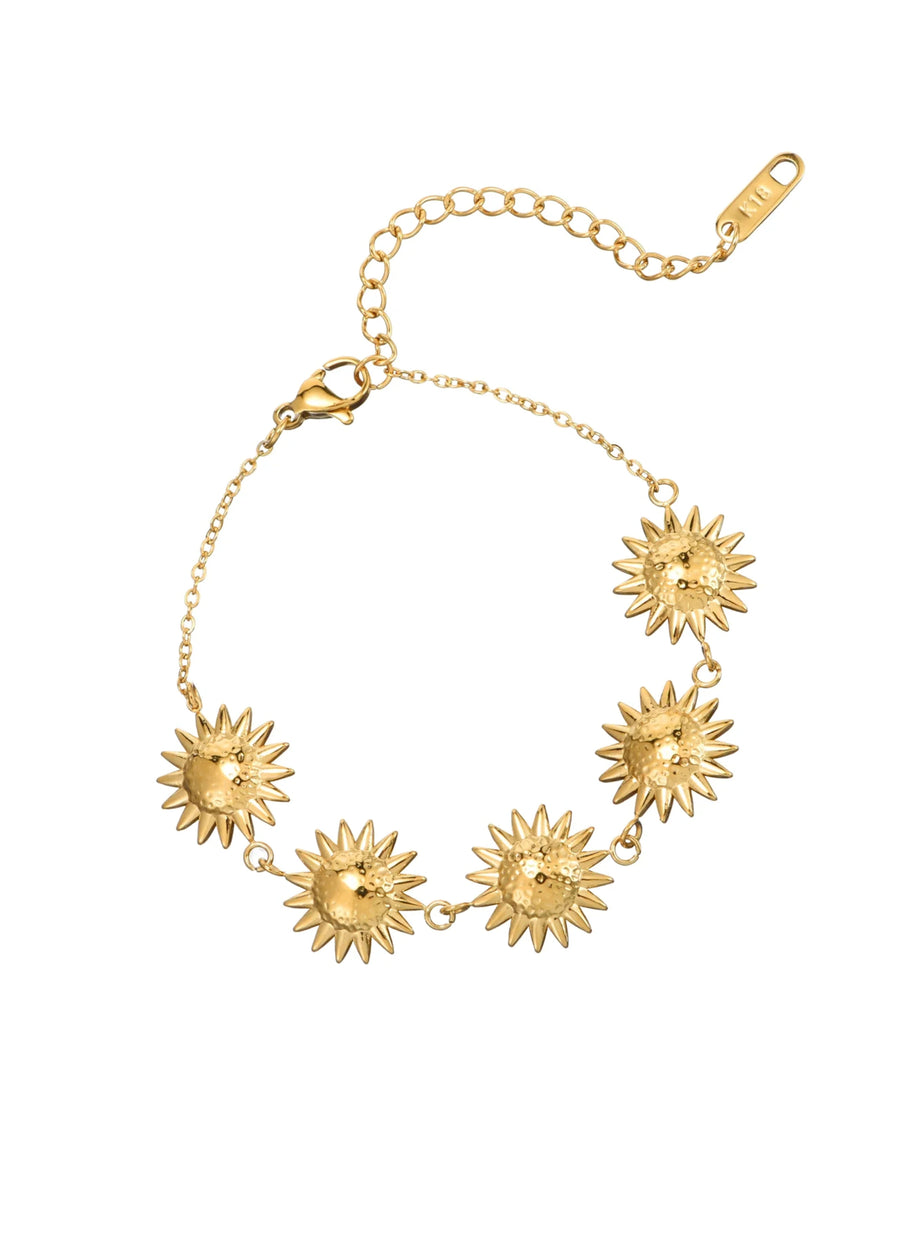 St Lucia Boutique Ray bracelet - 18k gold plated - Shop women's at Charm Avenue