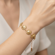 St Lucia Boutique Ray bracelet - 18k gold plated - Shop women's at Charm Avenue