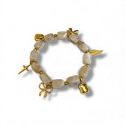 Charm Avenue Romi bracelet - beaded 18k gold plated - Shop women's at Charm Avenue