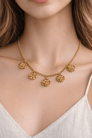 Charm Avenue Rosalie necklace - 18k gold plated - Shop women's at Charm Avenue