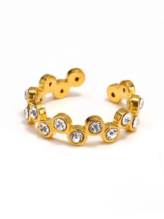 Charm Avenue Sana ring gold - 18k gold plated - Shop women's at Charm Avenue