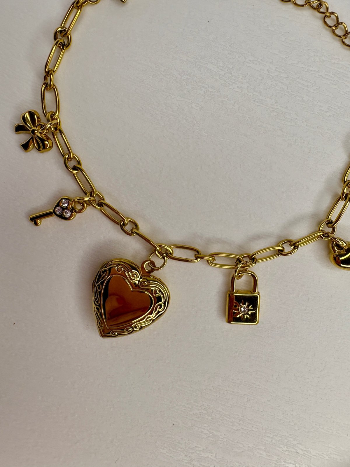 Charm Avenue Sealed with a kiss bracelet - Shop women's at Charm Avenue
