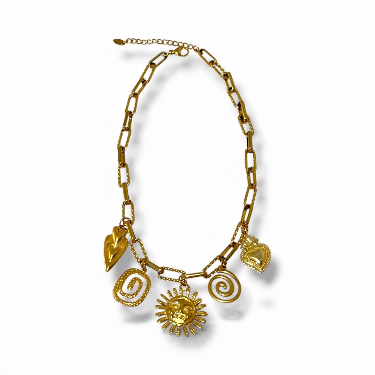 Charm Avenue Serene charm necklace - 18k gold plated - Shop women's at Charm Avenue