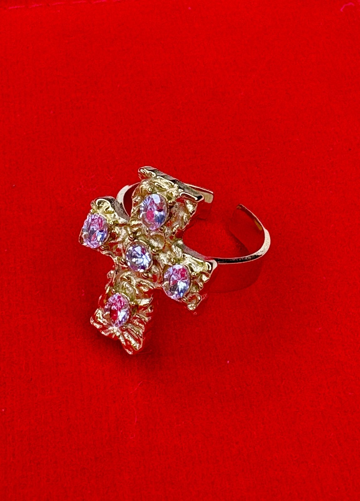 Charm Avenue Shay ring - 18k gold plated stainless - Shop women's at Charm Avenue