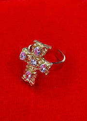 Charm Avenue Shay ring - 18k gold plated stainless - Shop women's at Charm Avenue