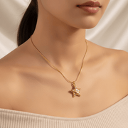 Charm Avenue Shimmer necklace - 18k gold plated - Shop women's at Charm Avenue