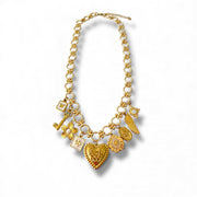 Charm Avenue Solanj charm necklace - 18k gold plated - Shop women's at Charm Avenue