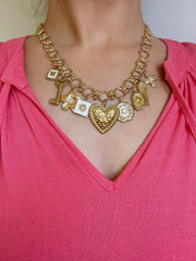 Charm Avenue Solanj charm necklace - 18k gold plated - Shop women's at Charm Avenue