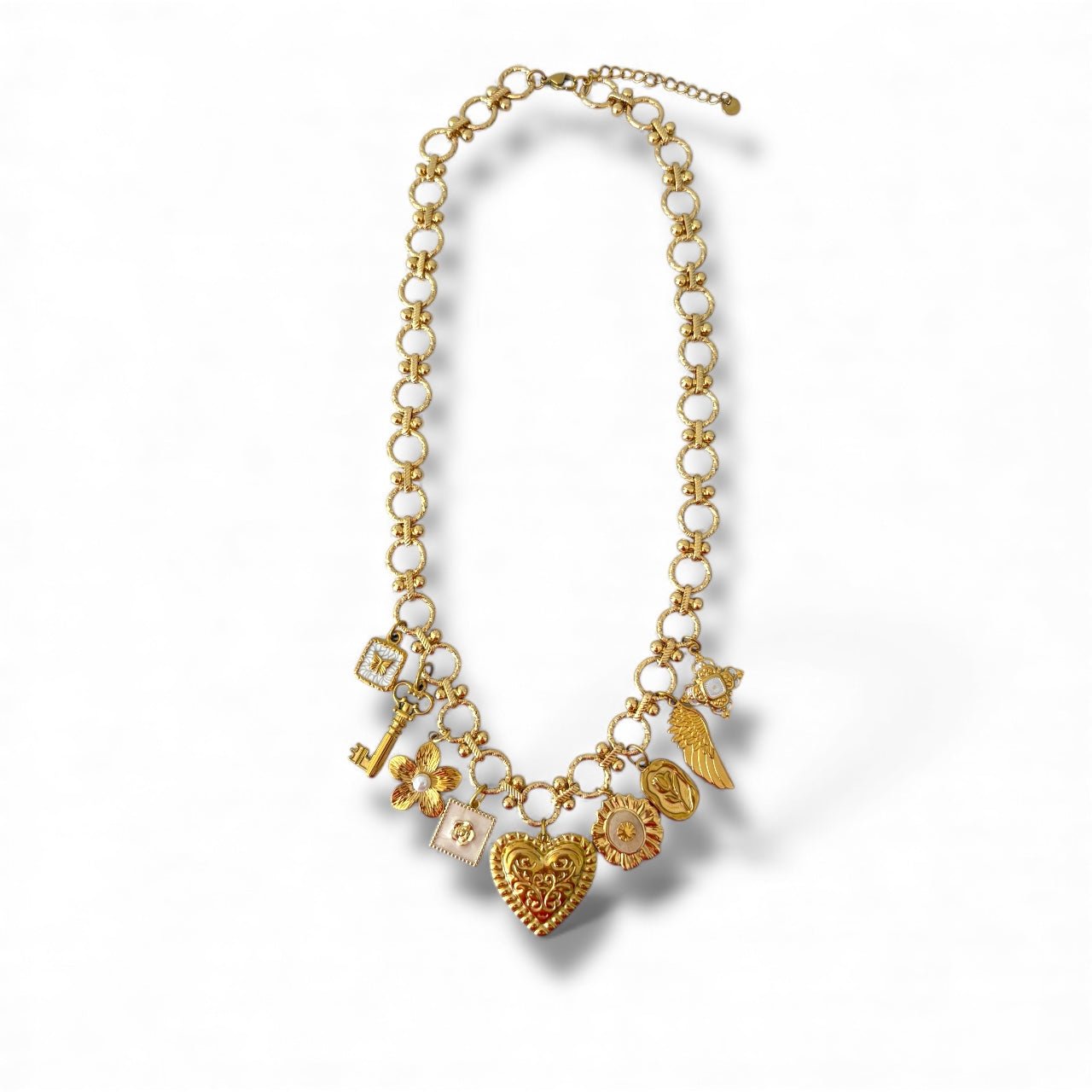 Charm Avenue Solanj charm necklace - 18k gold plated - Shop women's at Charm Avenue