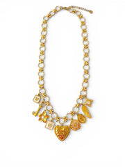 Charm Avenue Solanj charm necklace - 18k gold plated - Shop women's at Charm Avenue