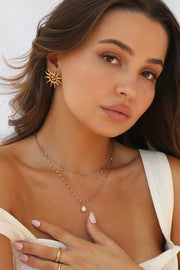 Charm Avenue Solar earrings - 18k gold plated - Shop women's at Charm Avenue